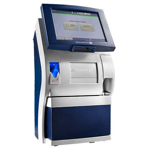 PCO2 blood gas analyzer ABL90 FLEX Radiometer Medical pO2 / K+ / Cl