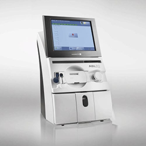 PO2 blood gas analyzer - ABL80 FLEX BASIC - Radiometer Medical - pCO2 / Cl- / Na+