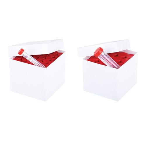 Storage sample box - 51 44 130 - Ratiolab - cryostorage / cardboard