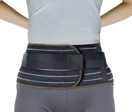 Lumbar support belt - A5-098 - Rehan International - adult / semi-rigid / L