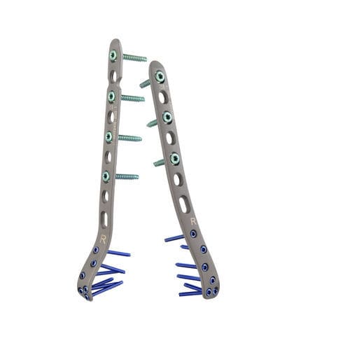 Humerus compression plate - Vortex  - Sanatmetal - olecranon / distal / locking