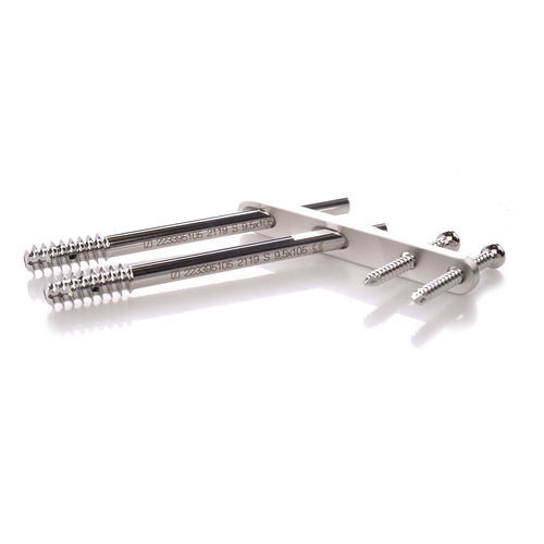 Femoral head compression bone screw - CSFN  - Sanatmetal - trochanter / cannulated / metallic