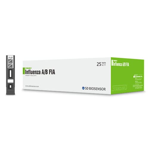 Rapid flu test - 10INF20D - SD BIOSENSOR. INC - for antigens / influenza A / influenza B
