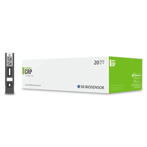 Rapid CRP test - 10CRP10B - SD BIOSENSOR. INC - for infectious diseases / for inflammatory diseases / serum