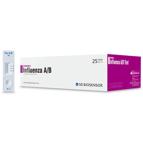 Flu assay kit - 09INF40D - SD BIOSENSOR. INC - influenza A / influenza B / nasopharyngeal