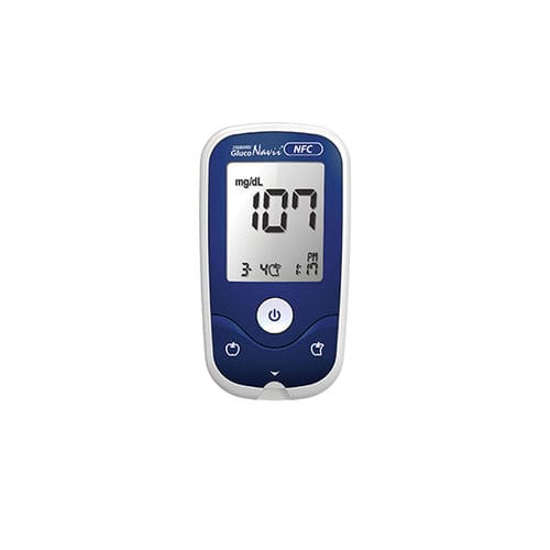 GDH-FAD blood glucose meter - GlucoNavii NFC - SD BIOSENSOR. INC - hematocrit / no coding