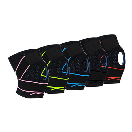 Knee sleeve - Suzhou SunMed - knee ligament stabilization / open knee / with patellar pad