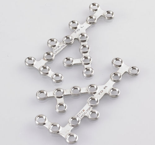 Calcaneus compression plate - Taeyeon Medical - locking / metallic