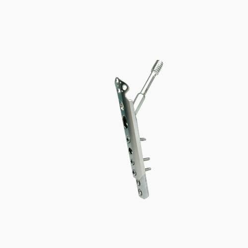 Femoral head compression plate - TDM - locking / metallic