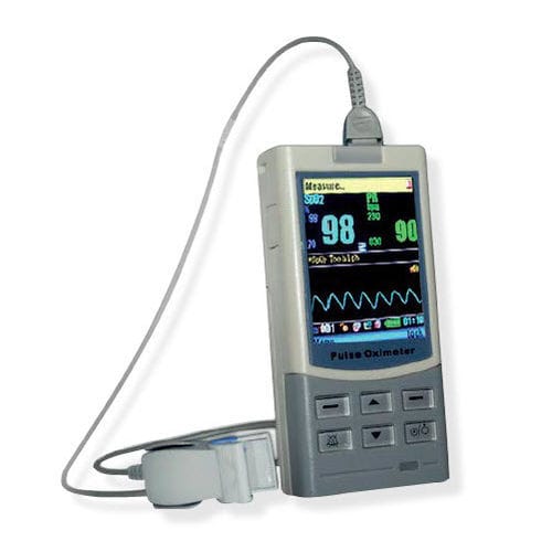 Hand-held pulse oximeter - TDM-PO-300M - Timesco - medical / with separate sensor