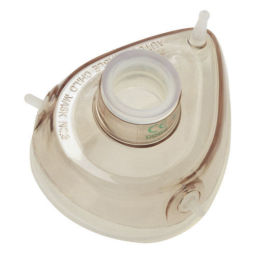 Silicone oxygen mask - TDM-MP-1506 - Timesco - reusable / transparent