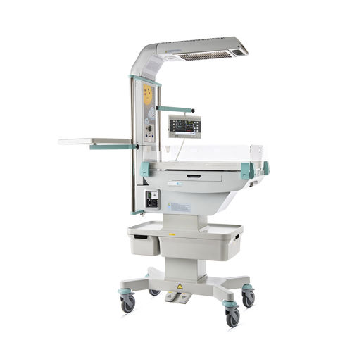 Infant warmer with monitor - NATALLY - TSE spol. s r.o. - with scale / with storage compartment / with phototherapy lamp
