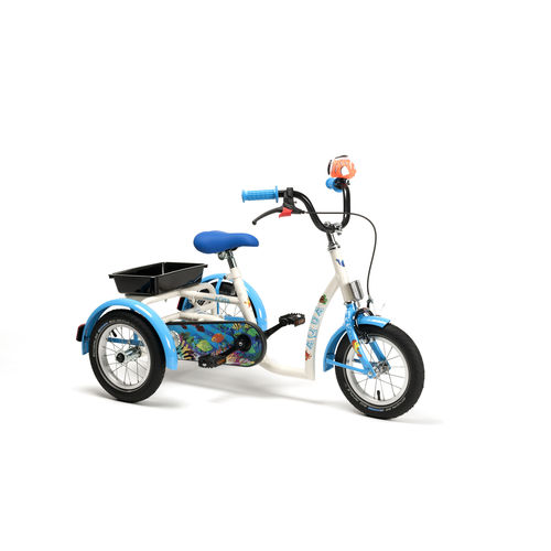 Crank-propelled adaptative tricycle - Aqua - VERMEIREN - pediatric