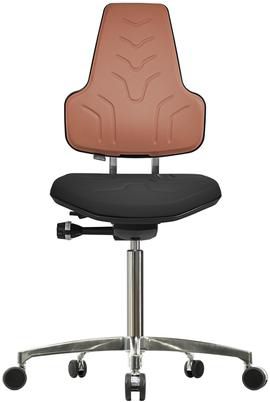 Office chair on casters - WS 8320 KL - Werksitz - with high backrest / height-adjustable