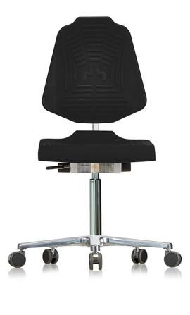 Laboratory office chair - WS 1220 GMP XL - Werksitz - on casters / height-adjustable