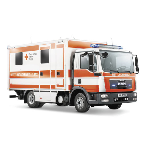 Intensive care ambulance - WAS 500 - WAS - Wietmarscher Ambulanz- und Sonderfahrzeug - rescue / for patient transfer / box
