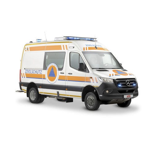 Van ambulance - WAS 300 - WAS - Wietmarscher Ambulanz- und Sonderfahrzeug - type B / automatic