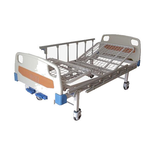 Hospital bed - Q-8 - HI-LIFE Technology (HEBEI ) Co., Ltd. - manual / fixed-height / on casters
