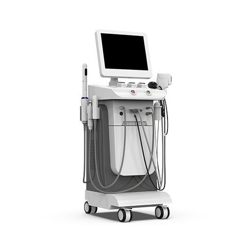 HIFU body contouring unit - HU700 - Beijing Winkonlaser Technology - HIFU skin rejuvenation unit / trolley-mounted