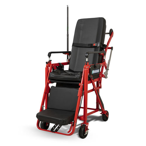 Ambulance stretcher trolley - ascm2 - Paramed International - transfer / manual / folding