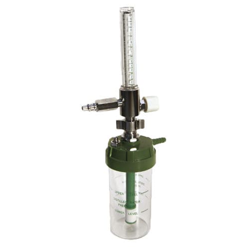 Oxygen flow meter - Paramed International - for hospitals / with humidifier / portable