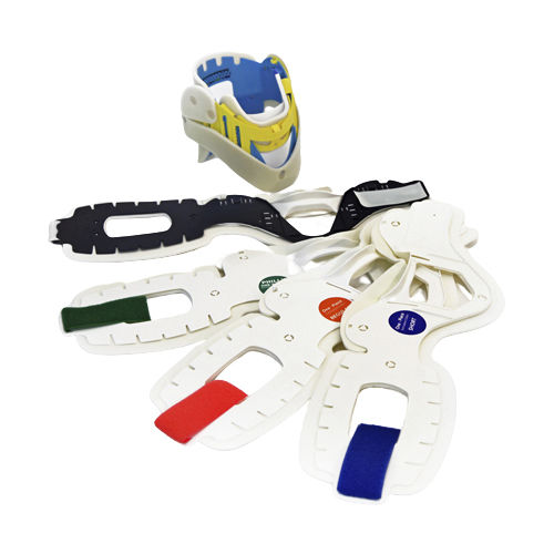 1-piece emergency cervical collar - Paramed International - with tracheal opening