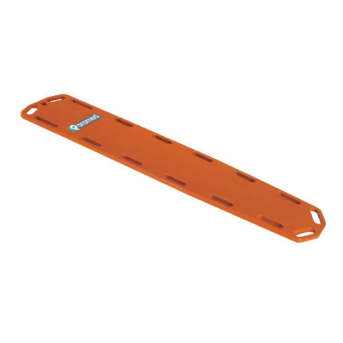 Plastic spinal board - LB-1 - Paramed International - with head immobilizer / X-ray transparent