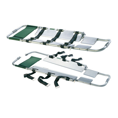 Scoop stretcher - Paramed International - emergency / folding / aluminum