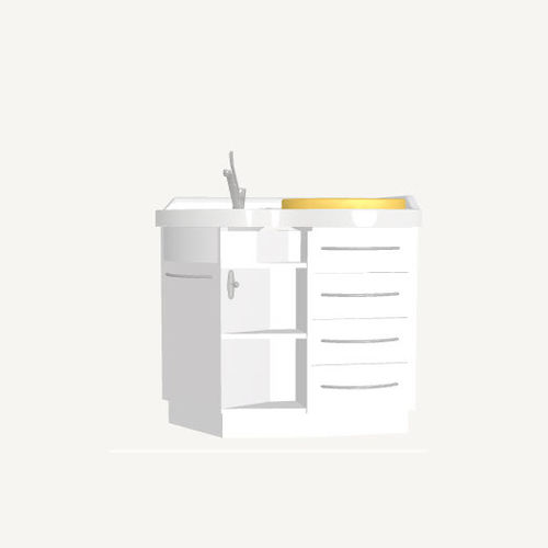 Changing station with bath - BETAMAT - Loxos