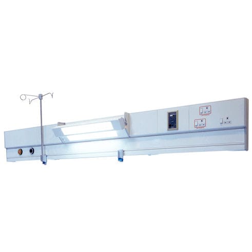 Wall-mounted bed head unit - WP 220 - Johnson Medical - horizontal / modular / for intensive care service
