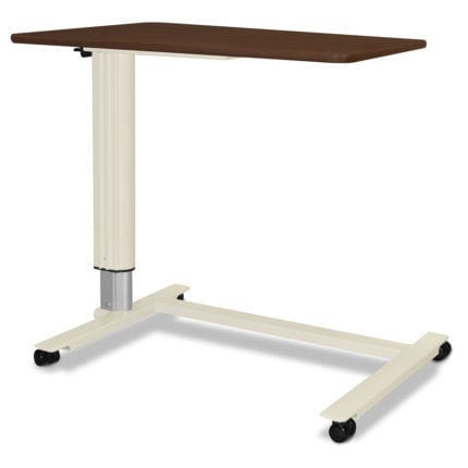 Overbed table on casters - OTCB1 - Kwalu - height-adjustable