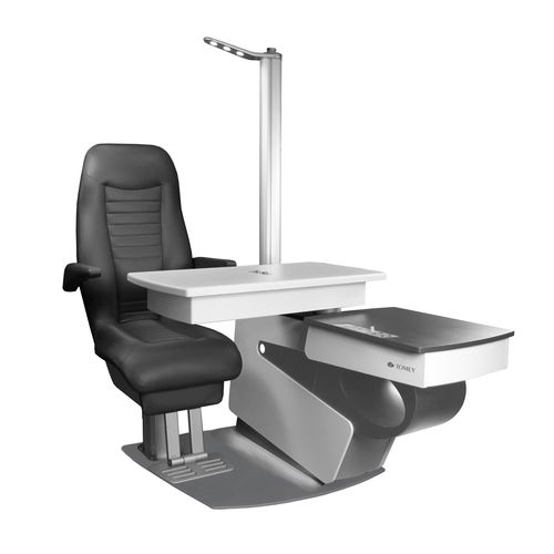 Ophthalmic workstation - TRU-2000 - Tomey - with chair / with light / compact