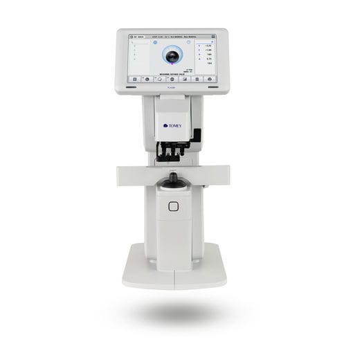 Automatic lensmeter - TL-6100 - Tomey - with UV transmission measurement / with blue light transmission measurement