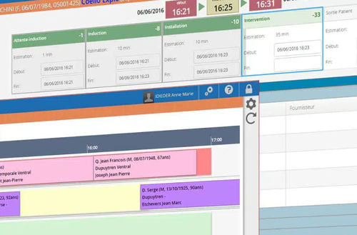 Data management and analysis system - Oproom  - EVOLUCARE - traceability / surgery / operating room
