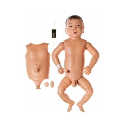 General care training manikin - CLA 20/A - Coburger Lehrmittelanstalt - baby / plastic