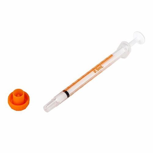 Enteral feeding syringe - TY05BOEO - Baxter - oral / 0.5 ml / latex-free