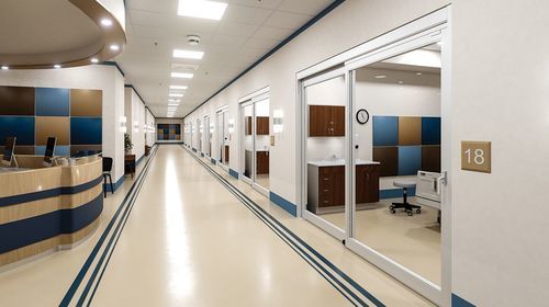 Fire-rated door - VersaMax 2.0 - ASSA ABLOY Entrance Systems Italy Srl - intensive care / patient room / hospital