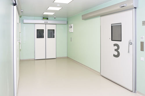 Radiation protection door - Lindo&reg; - SHD Italia - shielded / intensive care / for surgery units