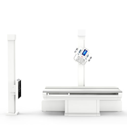Digital X-ray system - DR Series - Angell Technology - for multipurpose radiography / with floor-standing bucky