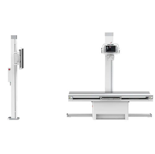 Digital X-ray system - MTP  - Angell Technology - for multipurpose radiography / with floor-standing bucky / floor-mounted