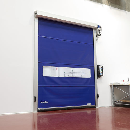 Air-tight door - MANUSA Automatic Doors - roll-up / aluminum / PVC-coated