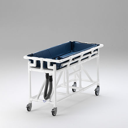 Fixed-height shower trolley - UDL 500 - RCN Medizin