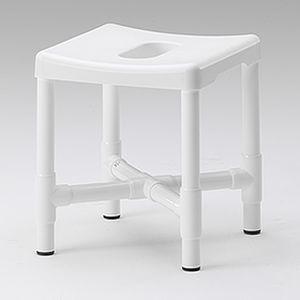 Shower stool without backrest - DH 49 - RCN Medizin - with cutout seat