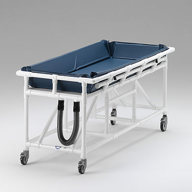 Fixed-height shower trolley - UDL 1500 - RCN Medizin