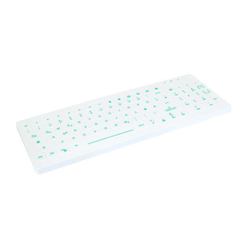 Keyboard with numeric keypad - AK-CB7012F - Active Key GmbH - USB / hygiene
