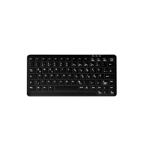Disinfectable medical keyboard - AK-C4100 - Active Key GmbH - hygiene / waterproof / washable