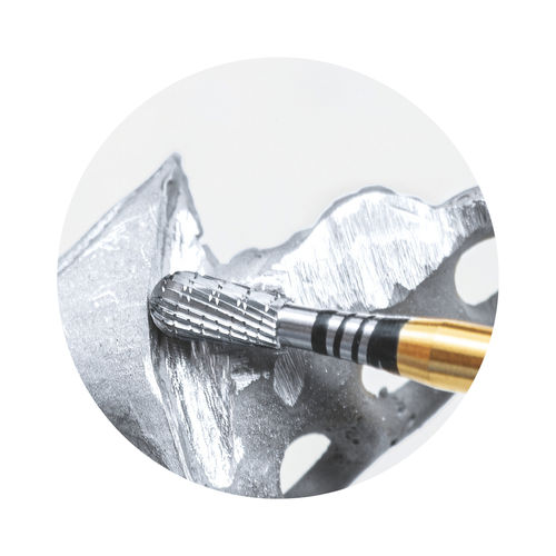 Dental burr - SHAX - Komet Dental - for dental restorations / tungsten carbide / polishing