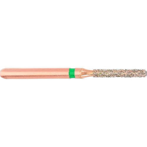 Dental crown burr - KP6837KR.314.012 - Komet Dental - gold / diamond-coated / cutting