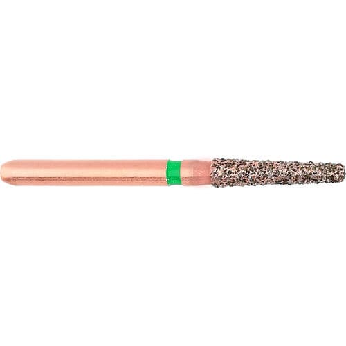 Dental crown burr - KP6847KR.314.018 - Komet Dental - gold / diamond-coated / cutting