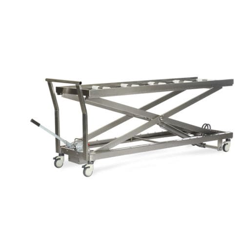 Lifting mortuary trolley - MKL 9002 - MIXTA - hydraulic / for caskets